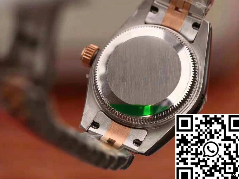 Rolex 28MM Enamel Dial Lady Two Bracelet Datejust Tone 0401